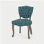 Élégant fauteuil en velours-1833380535