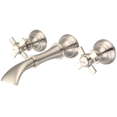 Wall Mounted Optional 2-handle Bathroom Faucet