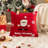 18x18 in cottons embroidered Christmas pillow cover for winter decor  beds sofas cushions cars lights up festive atmospheres-706427113