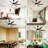 54 Inch Indoor Ceiling Fan With Dimmable Led Light ABS Blades Remote Control Reversible DC Motor For Living Room