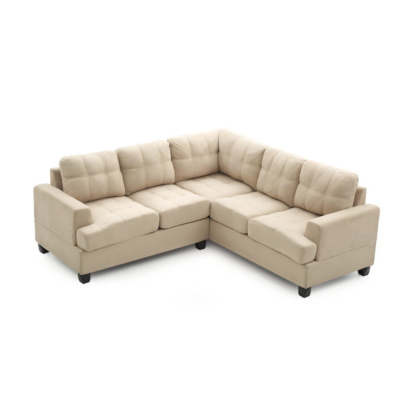 Penta Upholstered L-Shaped Sectional Symmetrical, Beige