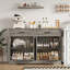 Buffet 4 portes avec tiroirs Daryosh-16410905