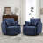 Navy Polyester