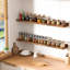 Tablettes flottantes pour le mur, ensemble de 6 tablettes de rangement pour le décor, tablette murale en bois pour chambre à coucher, salon, salle de bain, cuisine, tablette à rebord