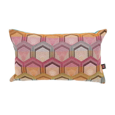 Braid Geometric Rectangular Cushion