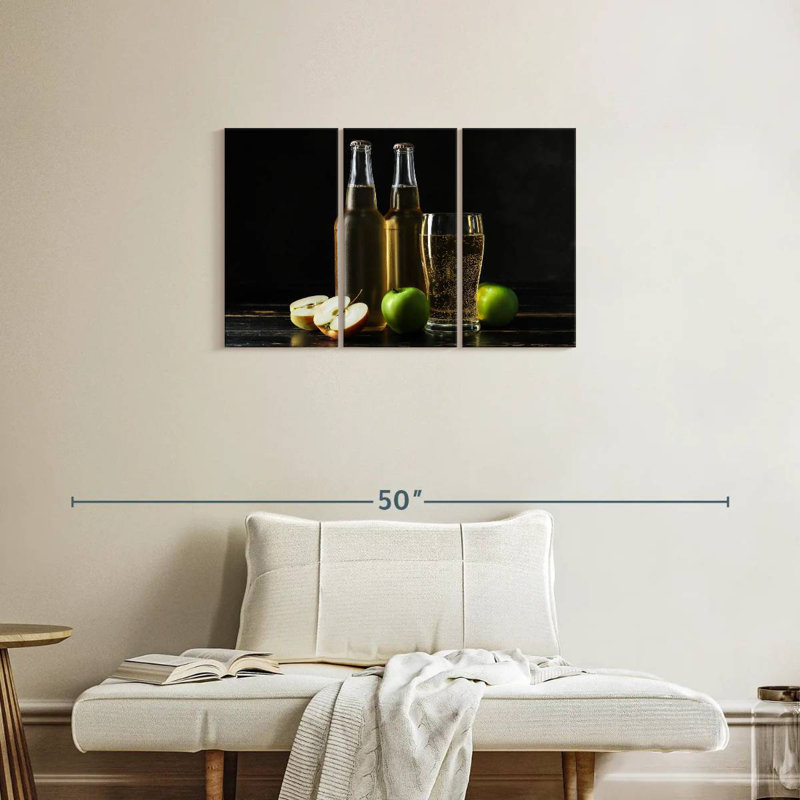 Sparkling Apple Cider, 20" H x 33" W