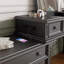 Makeup Vanity with mirror,5 drawers,Power Outlet,1 chair