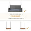 Balancelle en métal, structure de balançoire robuste, support de chaise suspendue seulement, capacité de poids de 528 lb, pour cour, patio, pelouse, aire de jeux, blanc-1098695782