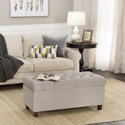 Ranshaw Upholstered Tufted Storage Bench