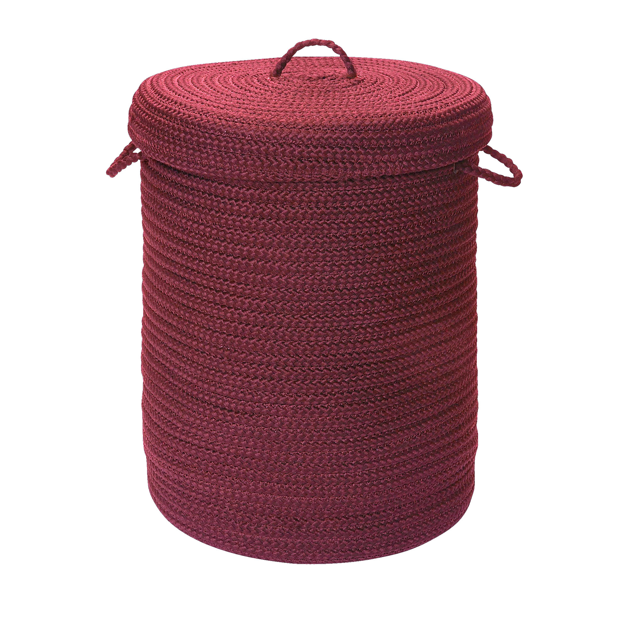 Manor Laundry Hamper, Small (24" H x 16" W x 16" D), Corona