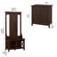 Arbre d'entrée Huckins avec banc et rangement pour chaussures-90137700