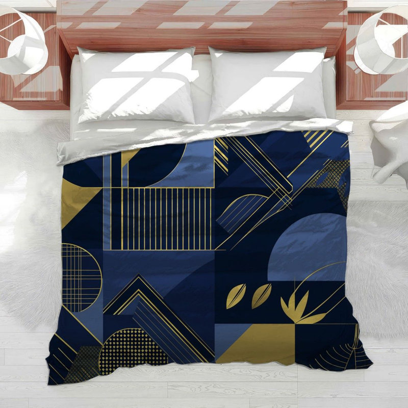 Gleaming Cool Pattern Cotton Blend Comforter, Twin Comforter