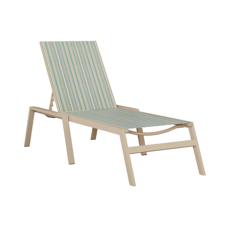 Chaise longue sans accoudoirs Berlin Gardens Vida, Luna multicolore
