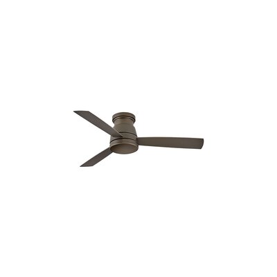 Montego 52"" 3 - Blade Outdoor LED Ceiling Fan with Wall Control and Light Kit Included -  Joss & Main, E3D6F58B64754F288739D506E75343AD