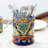 Ceramic / Porcelain Round Flatware Caddy