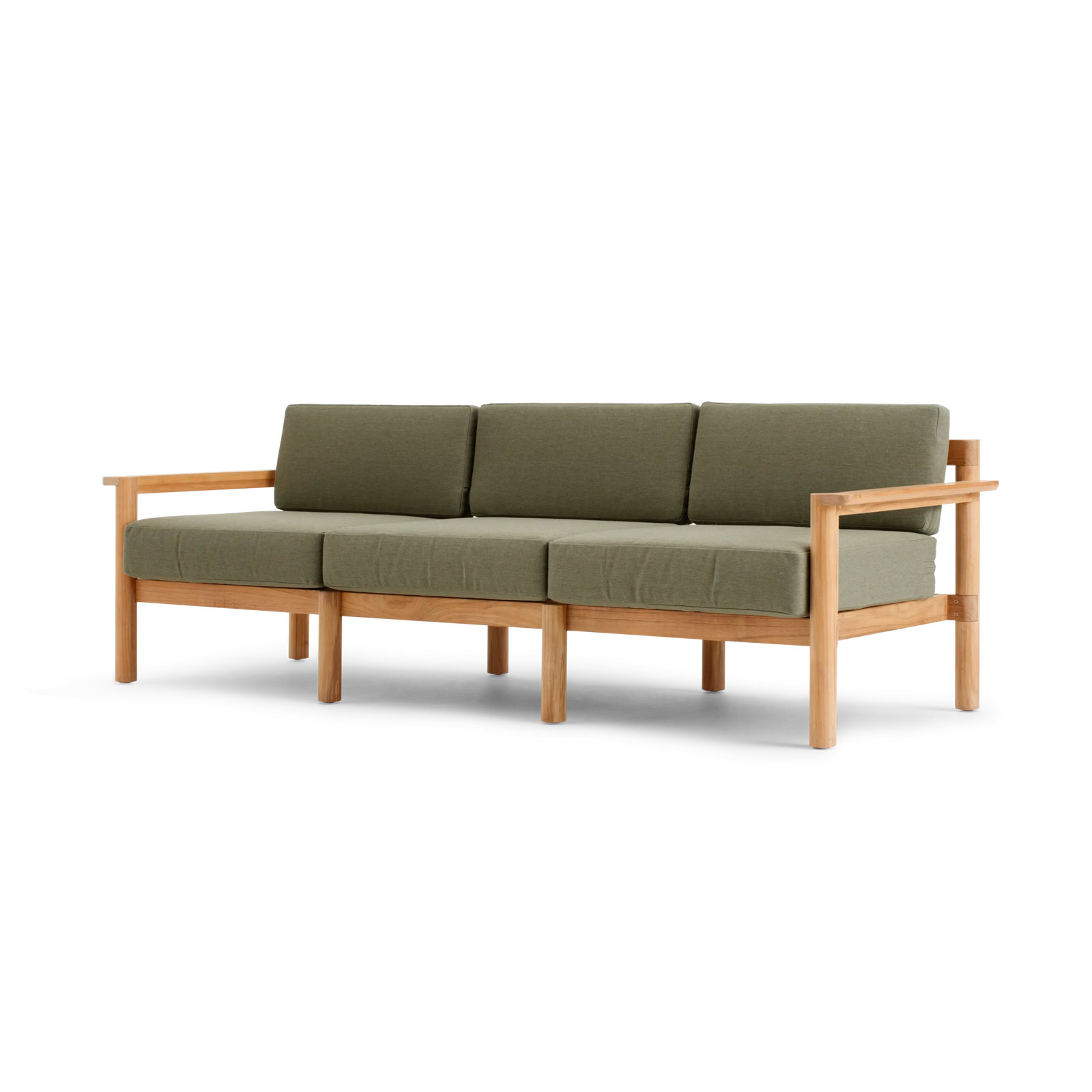 Haven 90" Sunbrella® Patio Sofa, Sunbrella Leaf