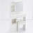 29.2" Vanity Table With Mirror And Storage For Small Space