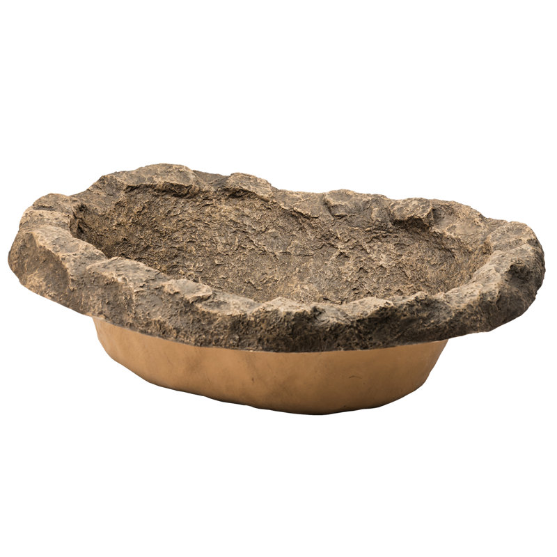 Fontaine en fibre de verre Eula, H 12 po x l 38 po x P 30 po