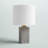 43.2cm Grey Standard Table Lamp
