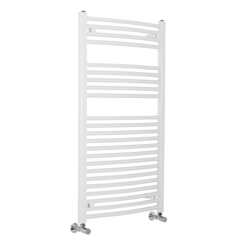 Okeefe Curved Towel Rail Heated Towel Rails