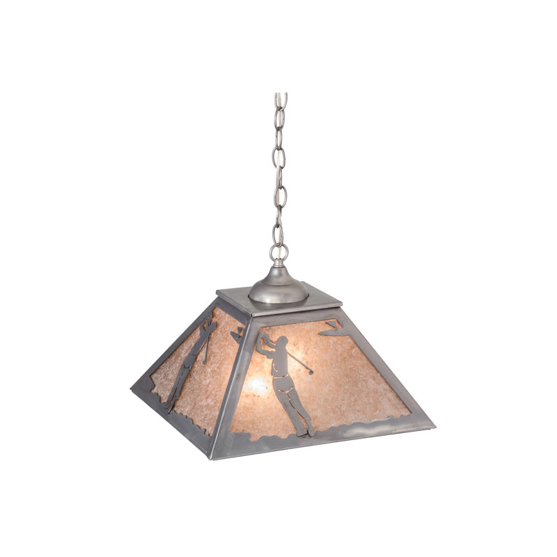 Luminaire suspendu pour 2 lumières unique