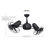 Dagny 3 - Blade Caged Ceiling Fan with Remote Control-1341732116