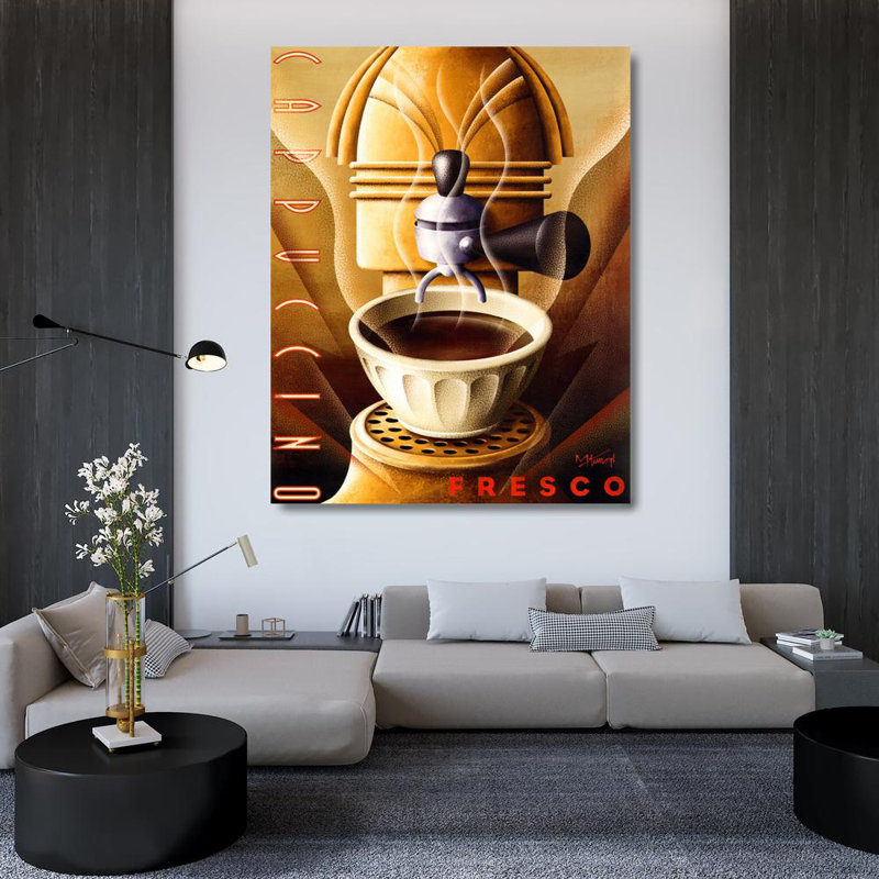 Cappuccino Fresco HAD-2693, H 46 po x l 36 po