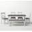 6-Piece Wood Dining Table Set Kitchen Table Set With Upholstered Bench And 4 Dining Chairs-962770059-962770069