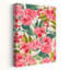 Painterly Pink Blooms, délicat, vibrant, nature abstraite, printemps, art mural-129003150