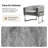 Rosetta Glam Armchair With Metal Legs-2000868416