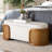 Carmyn Polyester Blend Upholstered Storage Bench