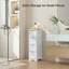 Armoire de rangement autoportante à 4 tiroirs Fortine l 10,6 po x H 33,5 po Fortine-122544377