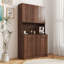 70,87 po de hauteur garde-robe et armoire de cuisine