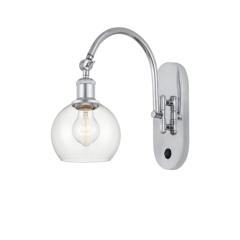 Bras pivotant en acier Ellington, DEL, Chrome poli