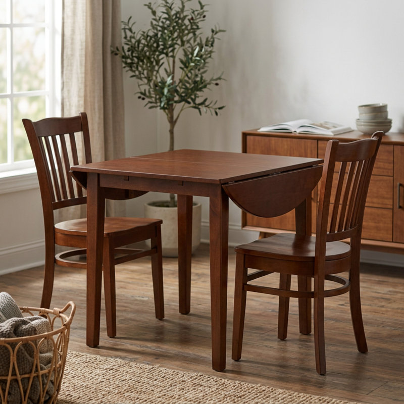 Solid Wood Top Dining Set