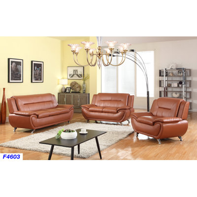 Jeton Sofa, Loveseat And Chair Set