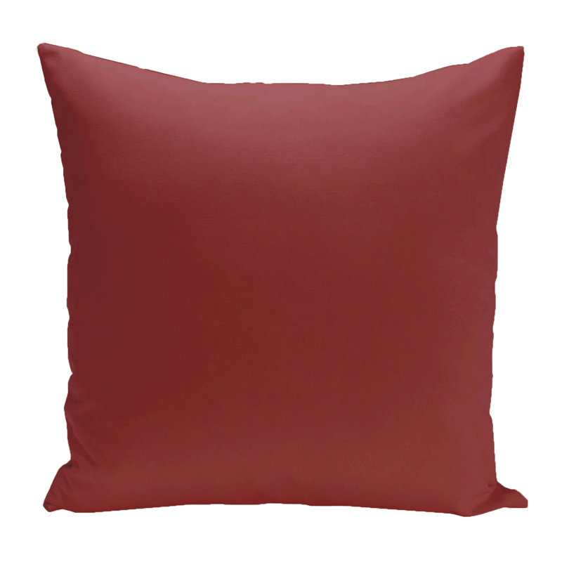 Asian Outdoor Reversible Throw Pillow, Buddha, 16"x16"