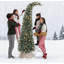 Arbre de Noël 7 pi avec 300 DEL et base en métal