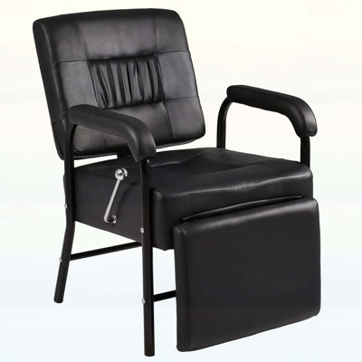 Shampoo Chair with Footrest,Adjustable Backrest and Footrest by Latitude Run