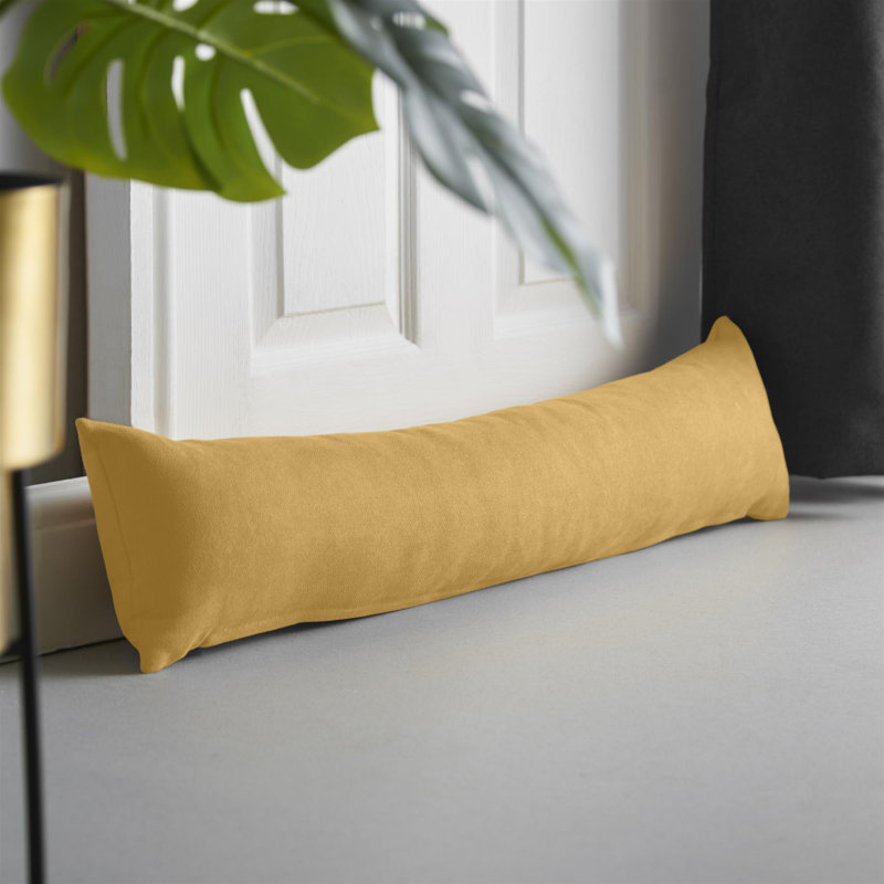 Nalaiyah Fabric Draught Excluder, Ochre