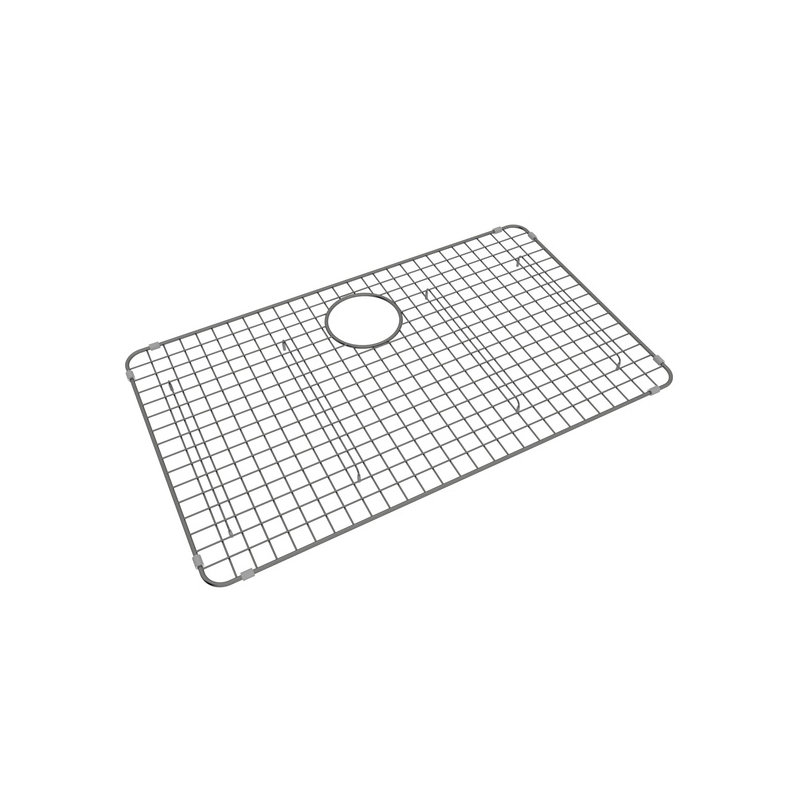Forze™ 29.13" L x 17.31" W Sink Grid, Black Stainless Steel