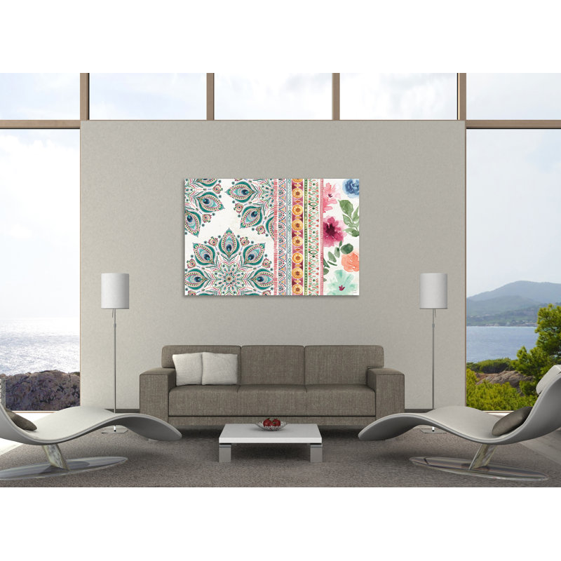 " Bohemian Vibes I " by Dina June, 10'' H x 15'' W x 1.5'' D