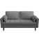 2 Seater Linen Loveseat