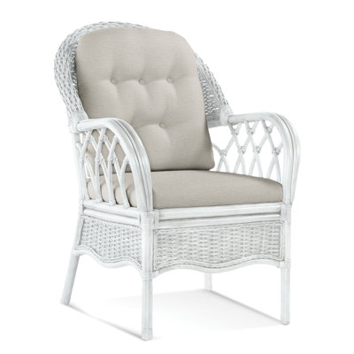 Chaise avec accoudoirs rembourrée Everglade