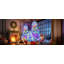 Arbre de Noël artificiel articulé 3 lumières avec lumières DEL 3 pièces