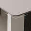Table de salle à manger rectangulaire en pierre frittée beige clair-953042466