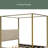 Wyndham Upholstered Canopy Bed-689103651-681049978
