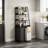 Laundry Basket, 2 Section Laundry Hamper With 4 Tiers Shelf, Pull-Out And Removable Laundry Bags, Large 2 X 15.87 Gallons, For Bedroom Bathroom Black Pf11Xlk-48690607-48690606