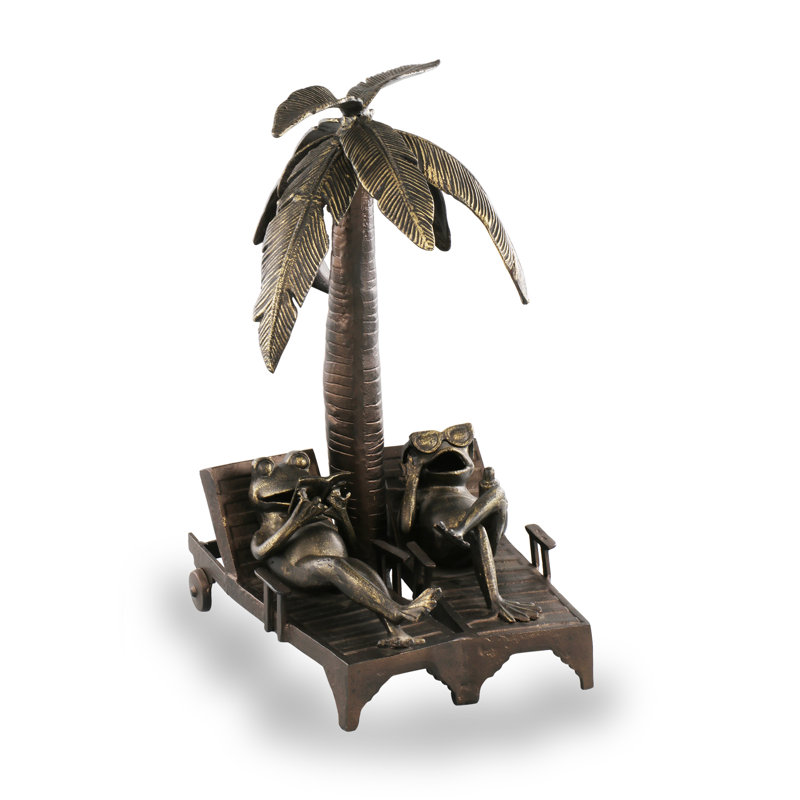 Frog Weather Resistant Garden Statue