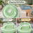 2.1L/71oz Cupcake-Style Ceramic Cat Water Fountain.